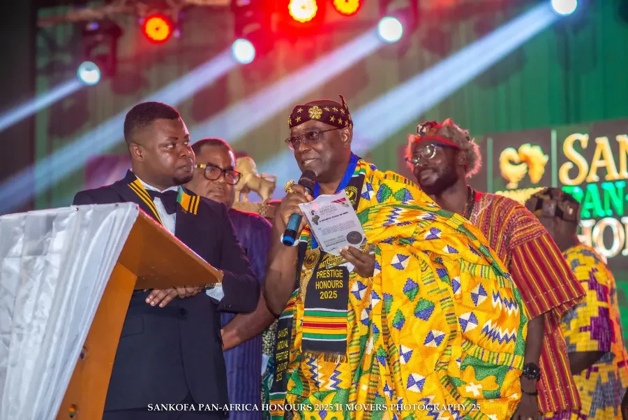 A moment from Sankofa Pan-African Honours 2025