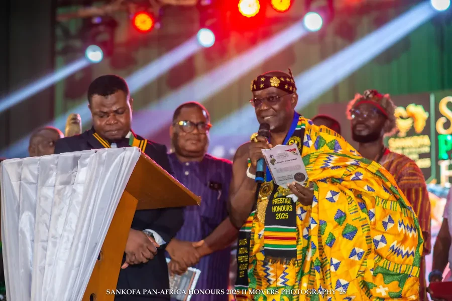 A moment from Sankofa Pan-African Honours 2025