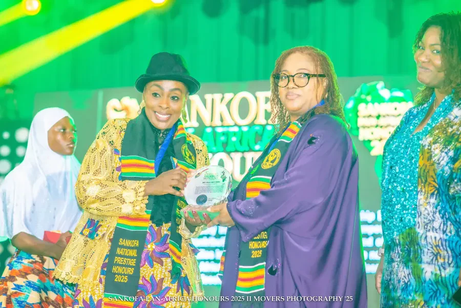 A moment from Sankofa Pan-African Honours 2025