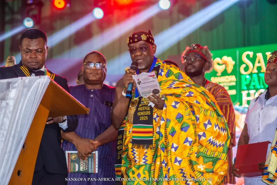 A moment from Sankofa Pan-African Honours 2025