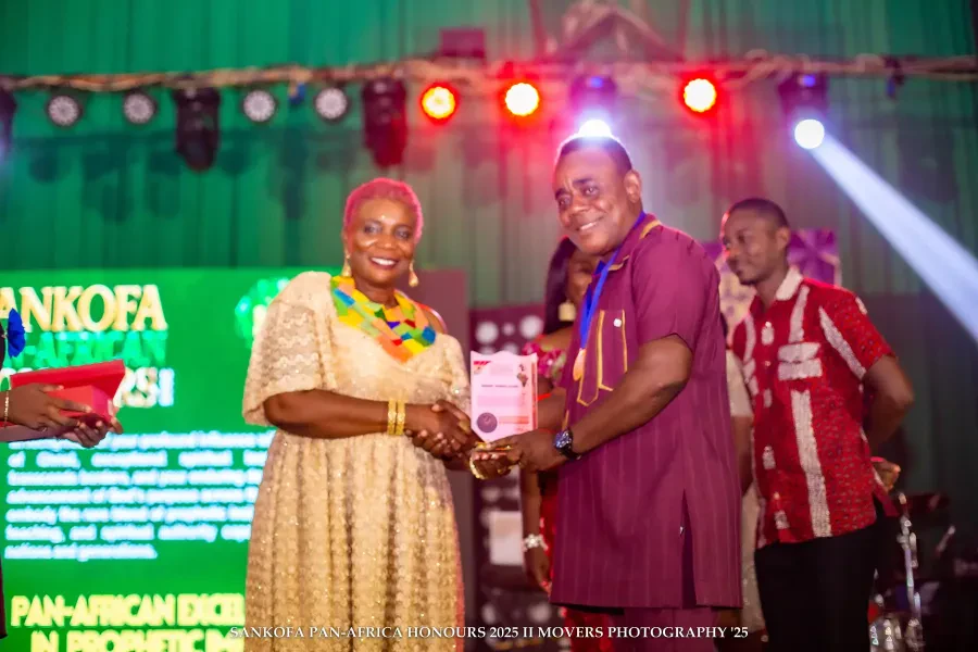 A moment from Sankofa Pan-African Honours 2025