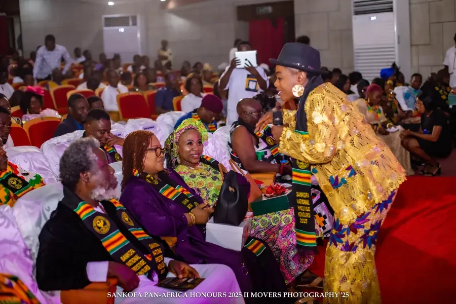 A moment from Sankofa Pan-African Honours 2025