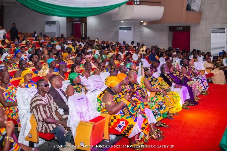 A moment from Sankofa Pan-African Honours 2025