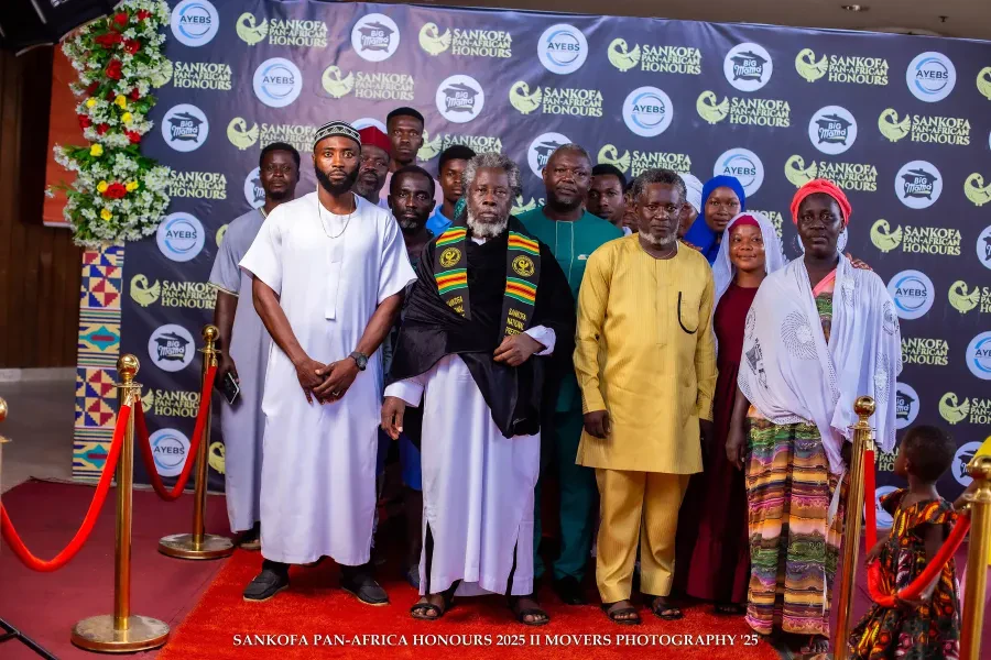 A moment from Sankofa Pan-African Honours 2025