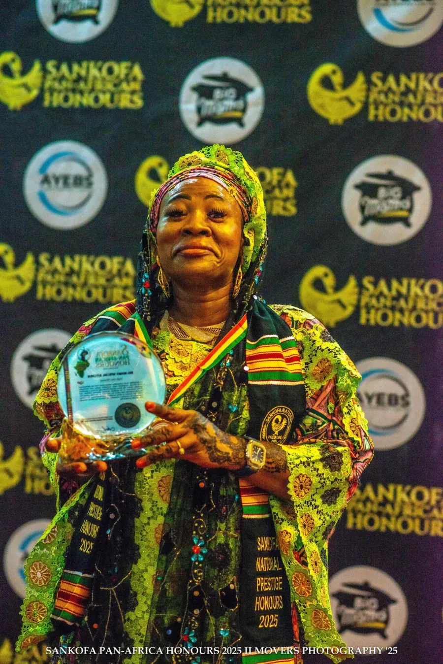 A moment from Sankofa Pan-African Honours 2025