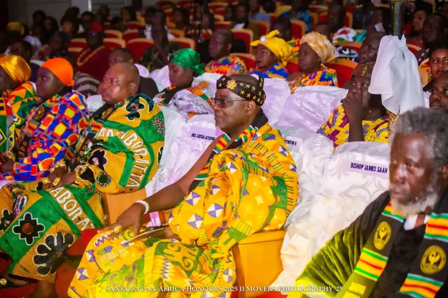 A moment from Sankofa Pan-African Honours 2025