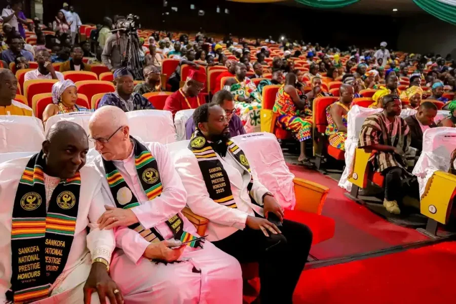 A moment from Sankofa Pan-African Honours 2025