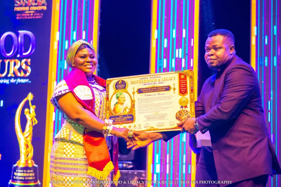 A moment from Ghana National Motherhood & Legacy Honours 2026